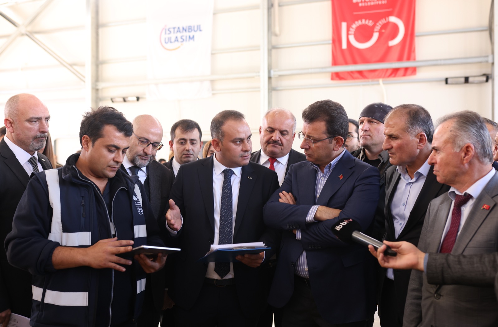 Başkanımız Sayın Ekrem İmamoğlu'nun TAHKUK İstasyon Ziyareti