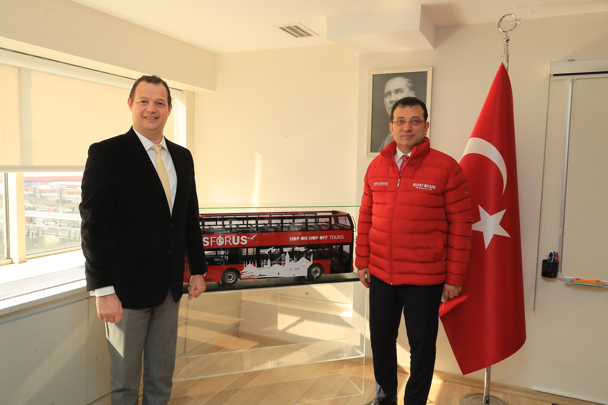 İstanbul Büyükşehir Belediye Başkanımız Sayın Ekrem İmamoğlu'nun İstanbul Ulaşım Busforus Ofis Ziyareti