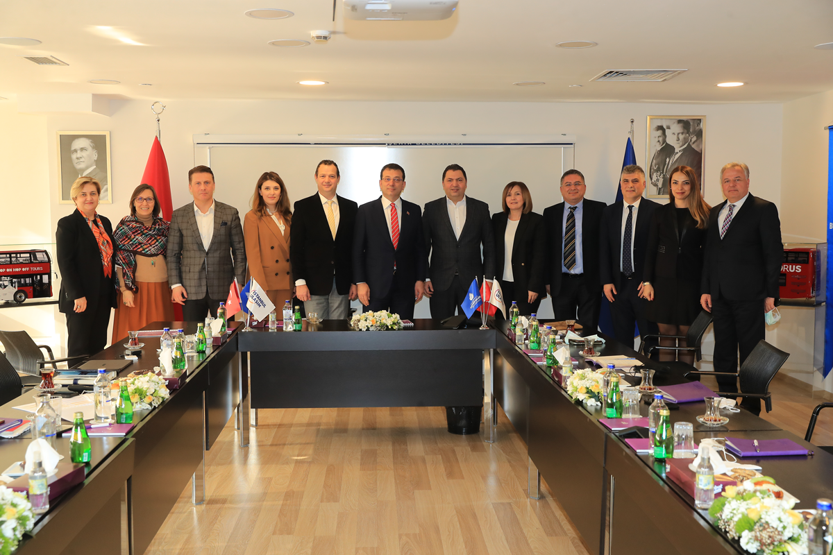 Başkanımız Sayın Ekrem İmamoğlu'nun Ofis Ziyareti